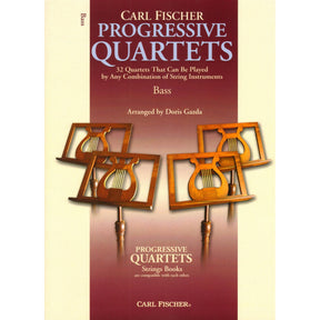 Progressive Quartets for Bass - 26 Quartets for Any Combination of Stringed Instruments - Arranged by Doris Gazda - Carl Fischer Publication