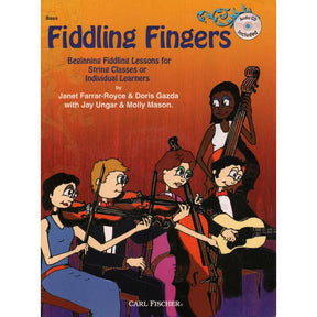 Gazda/Royce/Ungar/Mason - Fiddling Fingers - Bass - Book/CD set - Carl Fischer Edition