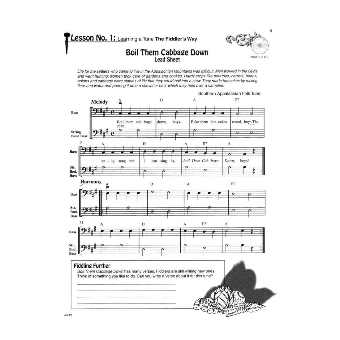 Gazda/Royce/Ungar/Mason - Fiddling Fingers - Bass - Book/CD set - Carl Fischer Edition