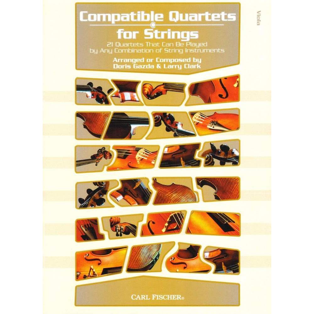 Gazda / Clark - Compatible Quartets for Strings Viola - Carl Fischer