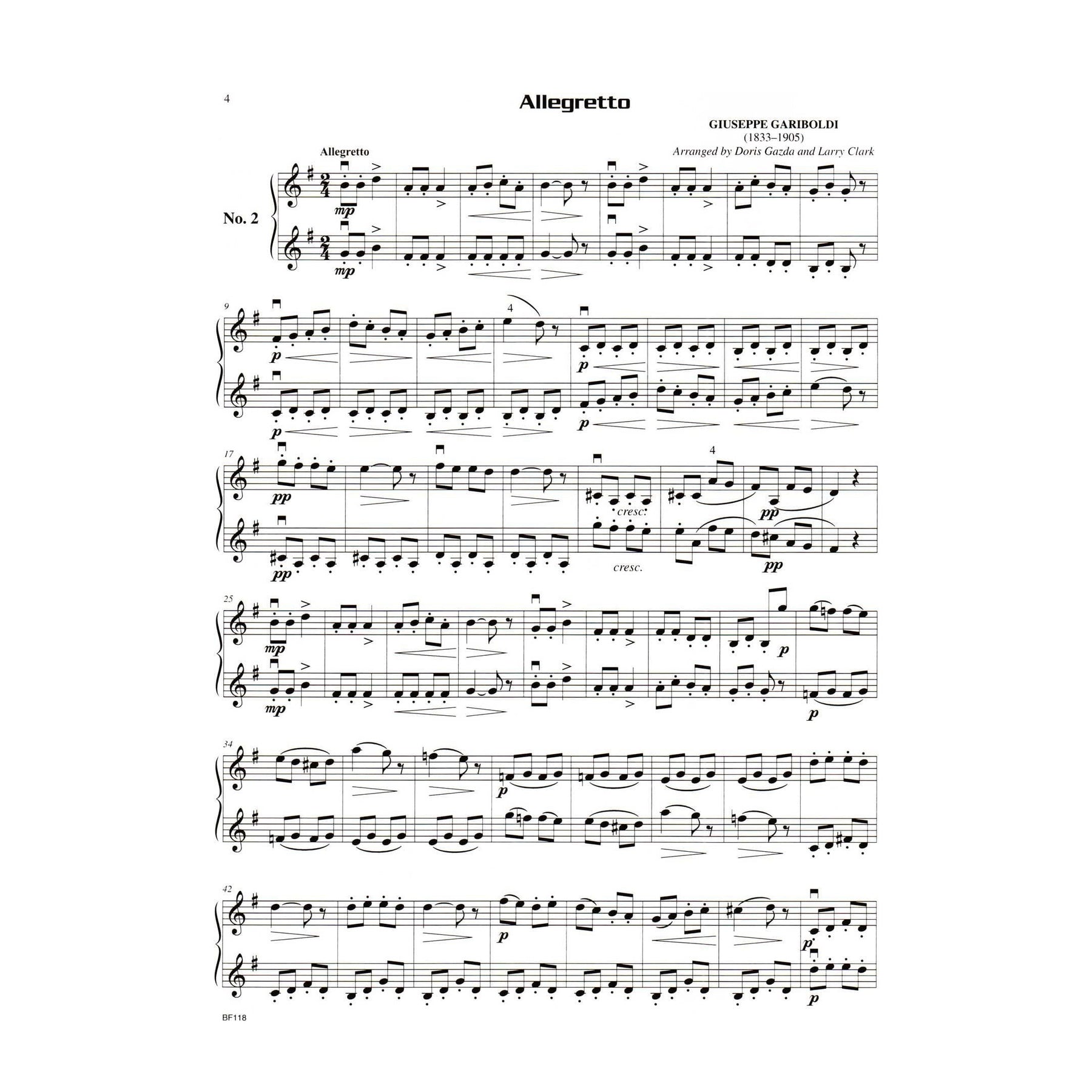 Gazda / Clark - Compatible Duets for Strings Volume II - Violin - Carl Fischer