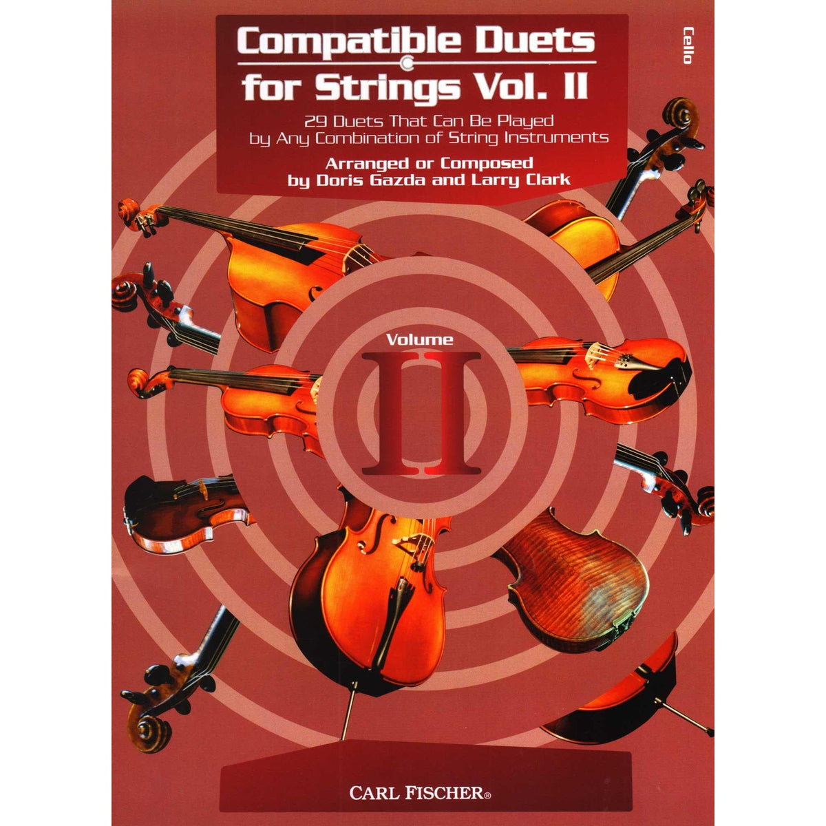 Gazda / Clark - Compatible Duets for Strings Volume II - Cello - Carl Fischer