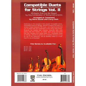 Gazda / Clark - Compatible Duets for Strings Volume II - Cello - Carl Fischer