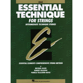 Essential Technique for Strings - Cello - by Allen/Gillespie/Hayes - Hal Leonard Publication