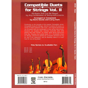Gazda / Clark - Compatible Duets for Strings Volume II - Bass - Carl Fischer
