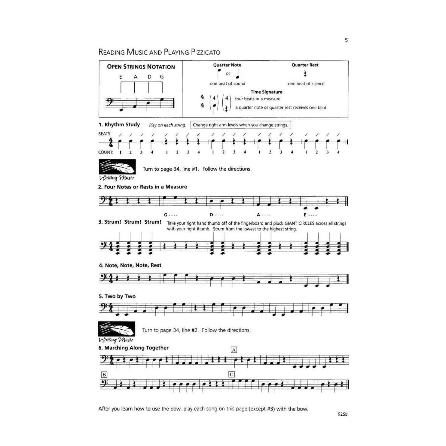 Spotlight On Strings, Level 1, Bass By Doris Gazda Edited by Albert L Stoutamire Published by Neil A Kjos Music Company