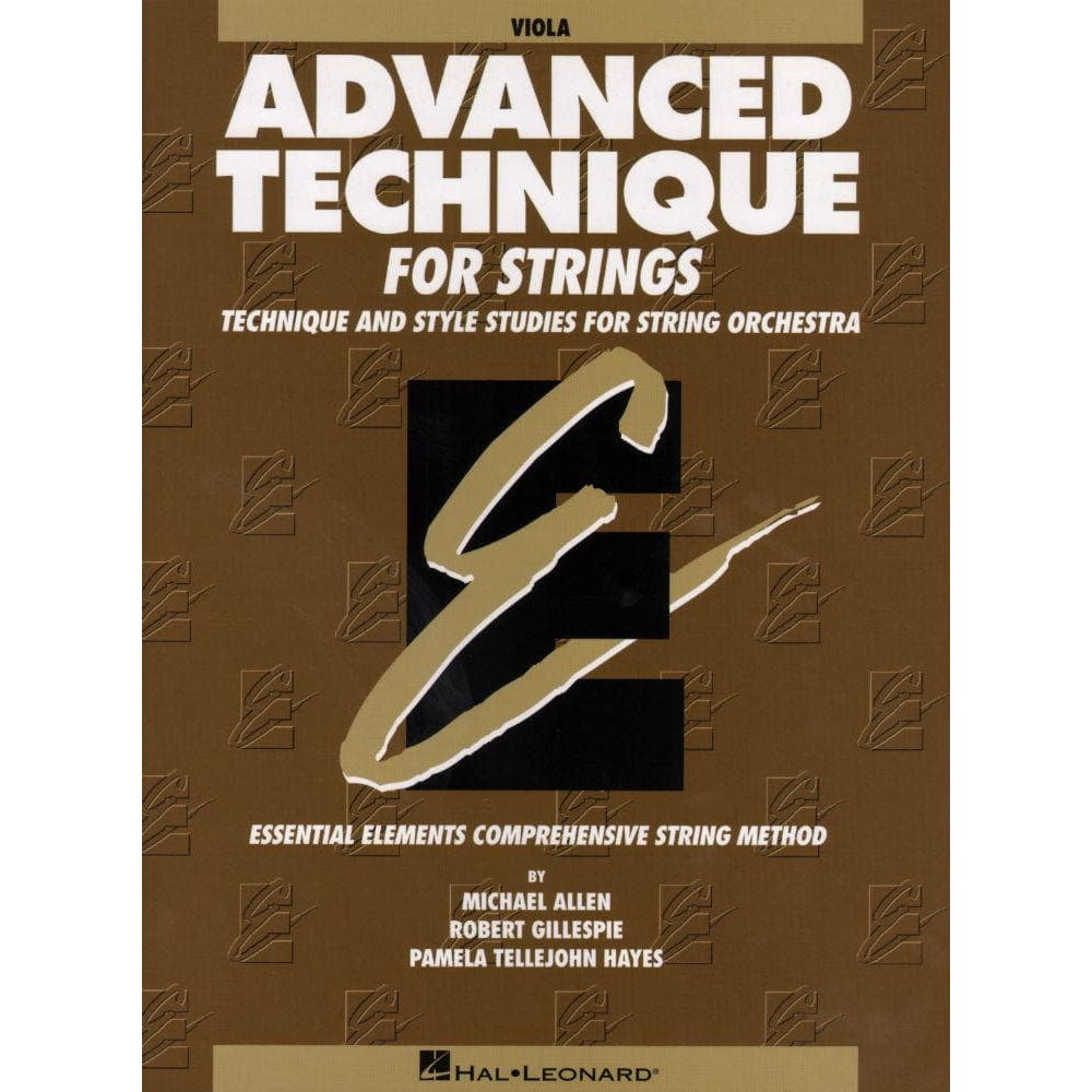 Advanced Technique for Strings - Viola - by Allen/Gillespie/Hayes - Hal Leonard Publication