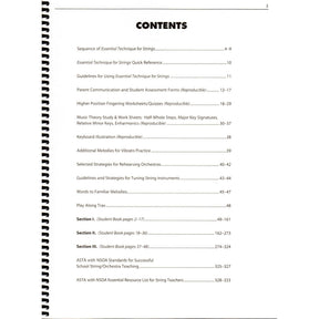 Essential Technique Interactive (formerly 2000) for Strings - Teacher Manual Book 3 - with CD - by Allen/Gillespie/Hayes - Hal Leonard Publication