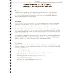 Essential Technique Interactive (formerly 2000) for Strings - Teacher Manual Book 3 - with CD - by Allen/Gillespie/Hayes - Hal Leonard Publication