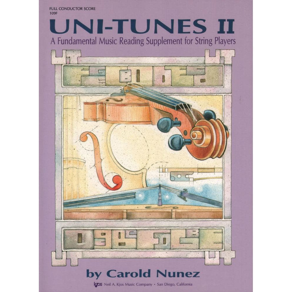 Uni-Tunes II Fundamental Reading Supplement-Score By Carol Nunez Published by Neil A Kjos Music Company