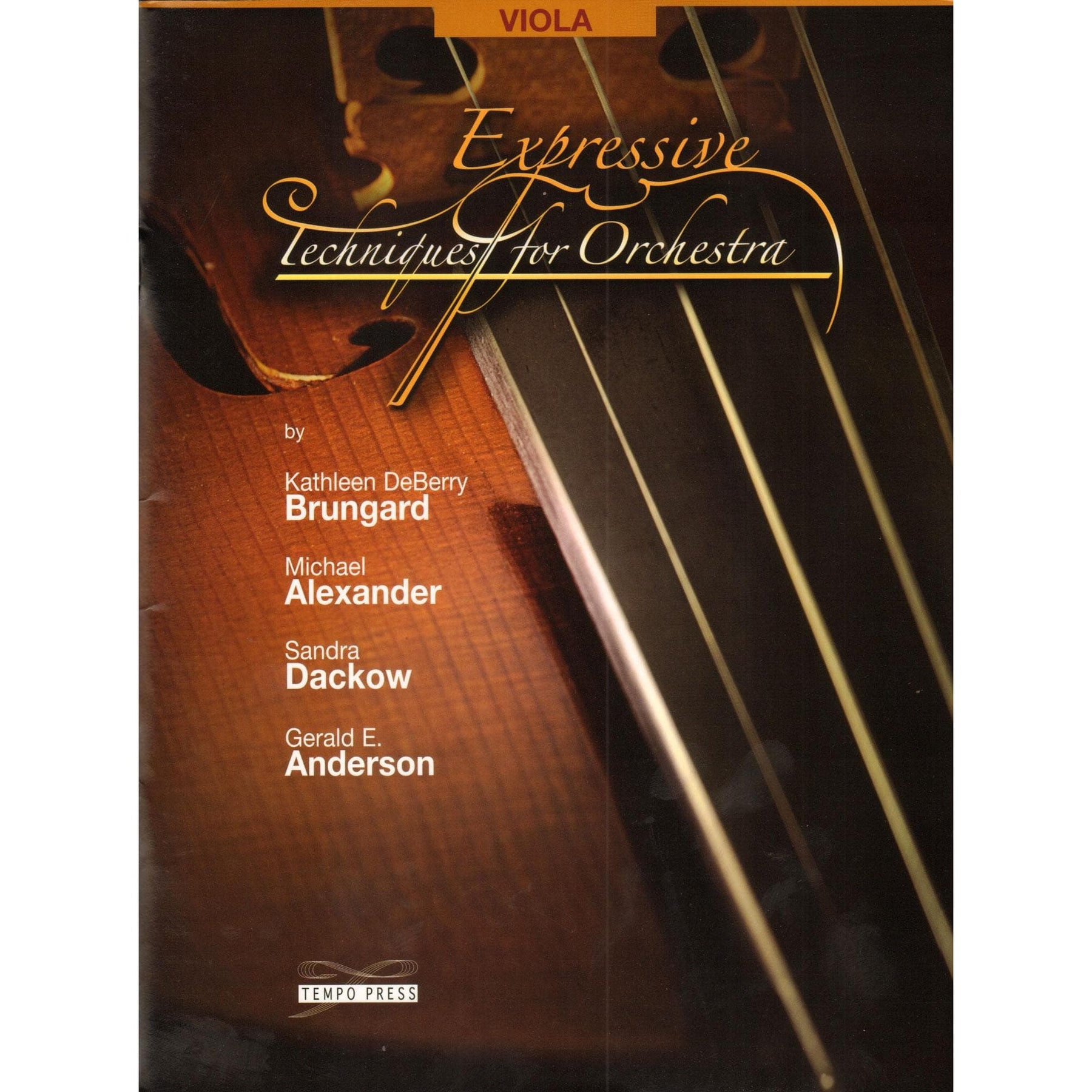Expressive Techniques for Orchestra Viola