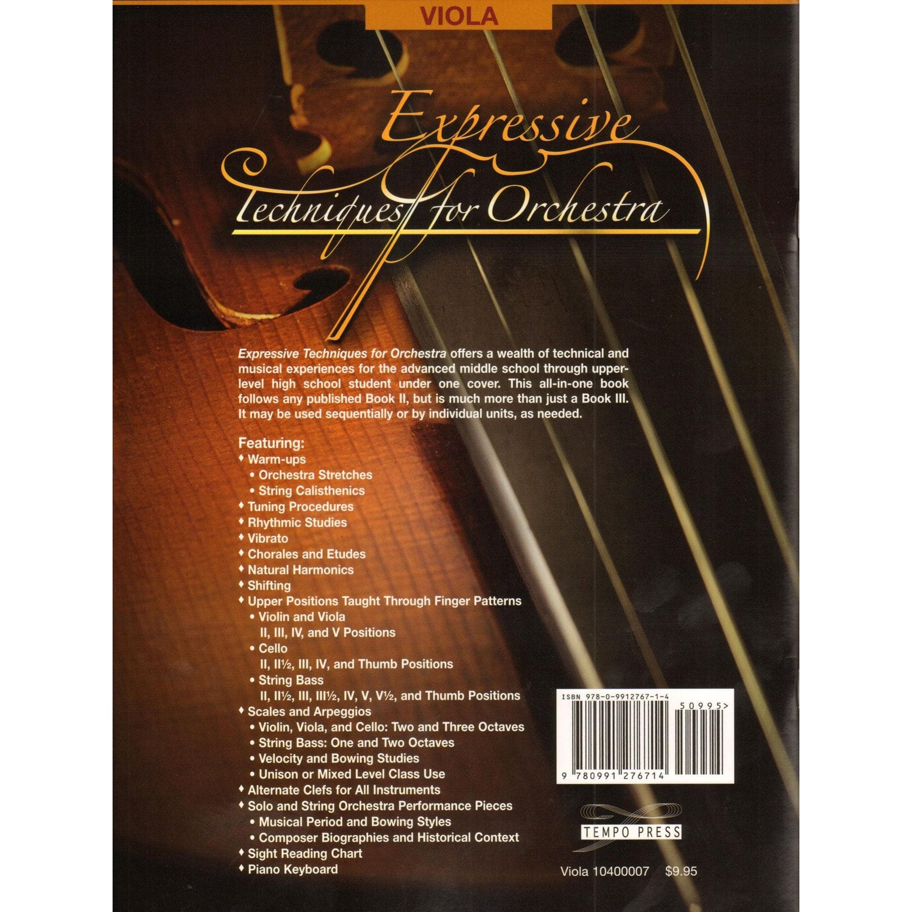 Expressive Techniques for Orchestra Viola