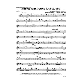 Round and Round and Round - McGinty/Mullins Score and set of parts Published by Queenwood Publications