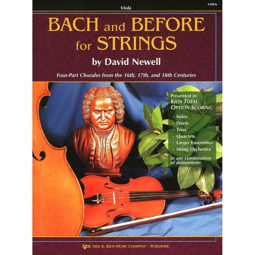 Newell, David - Bach & Before for Strings - Viola - Neil A Kjos Music Co