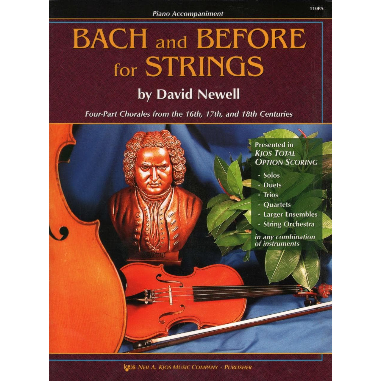 Newell, David - Bach & Before for Strings - Piano Accompaniment - Neil A Kjos Music Co