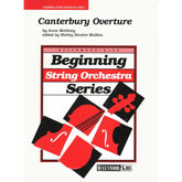 McGinty, Anne - Canterbury Overture - String Orchestra - Score and Parts - edited by Shirley Strohm Mullins - Queenwood Publishing (Kjos)