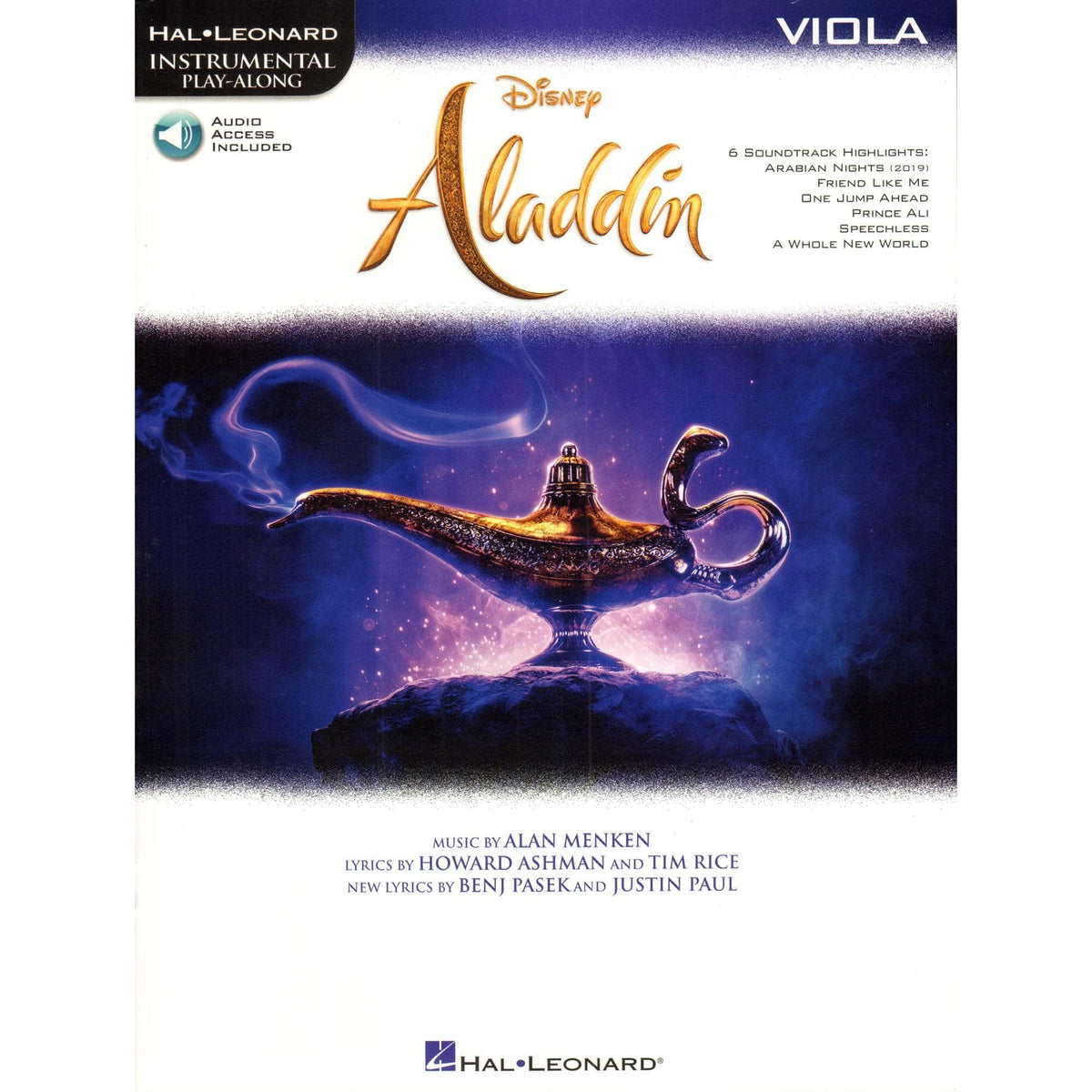 Disney's Aladdin - Instrumental Play-Along - for Viola with Online Audio - Hal Leonard