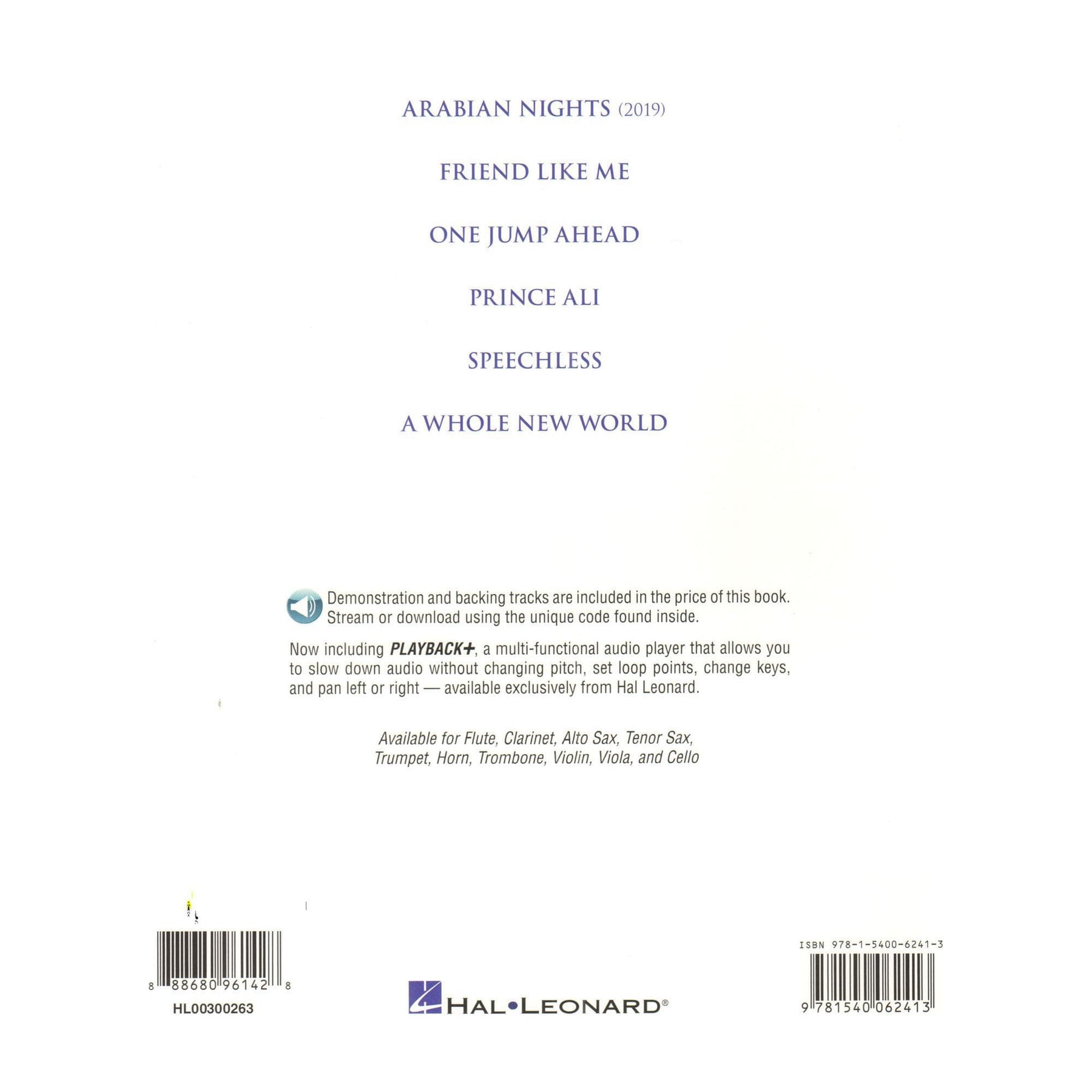 Disney's Aladdin - Instrumental Play-Along - for Viola with Online Audio - Hal Leonard
