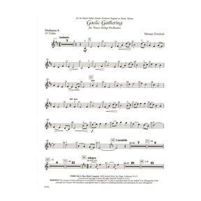 Overholt, Miriam - Gaelic Gathering For String Orchestra Published by Neil A Kjos Music Company
