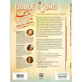 Fiddle & Song - A Sequenced Guide to American Fiddling - by Wiegman, Bratt, and Phillips - Piano Accompaniment Book 1 - Alfred Publishing