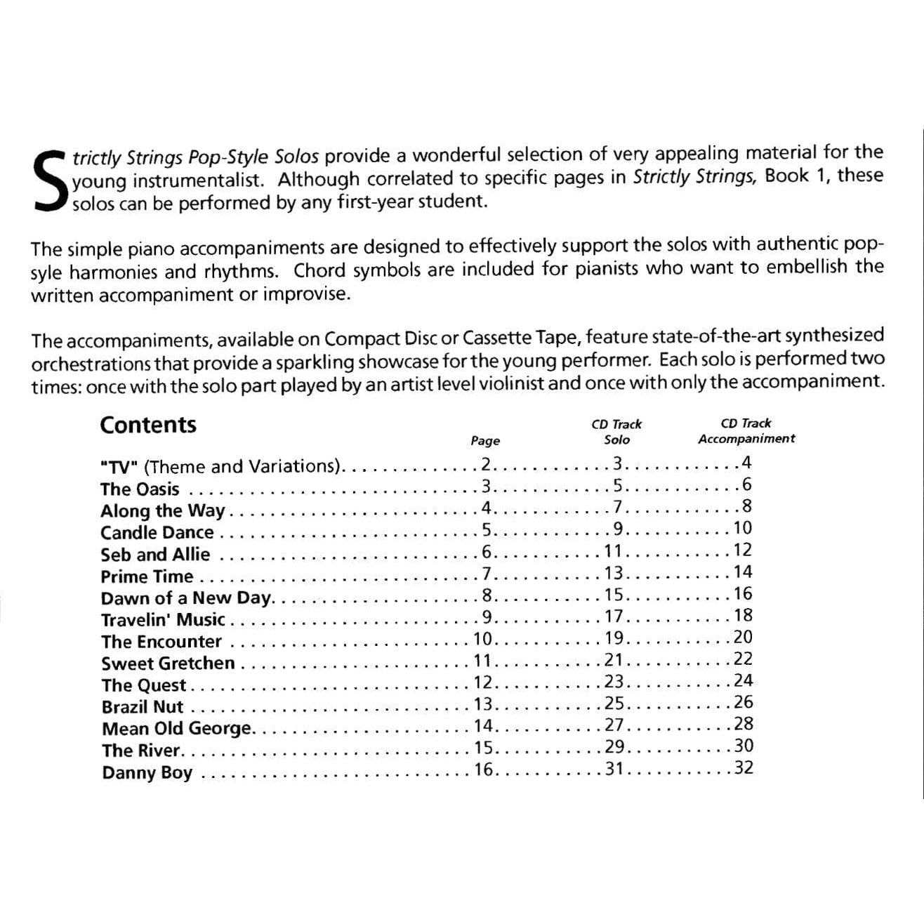 O'Reilly, John  - Pop-Style Solos, Viola Book & CD Set Published by Neil A Kjos Music Company
