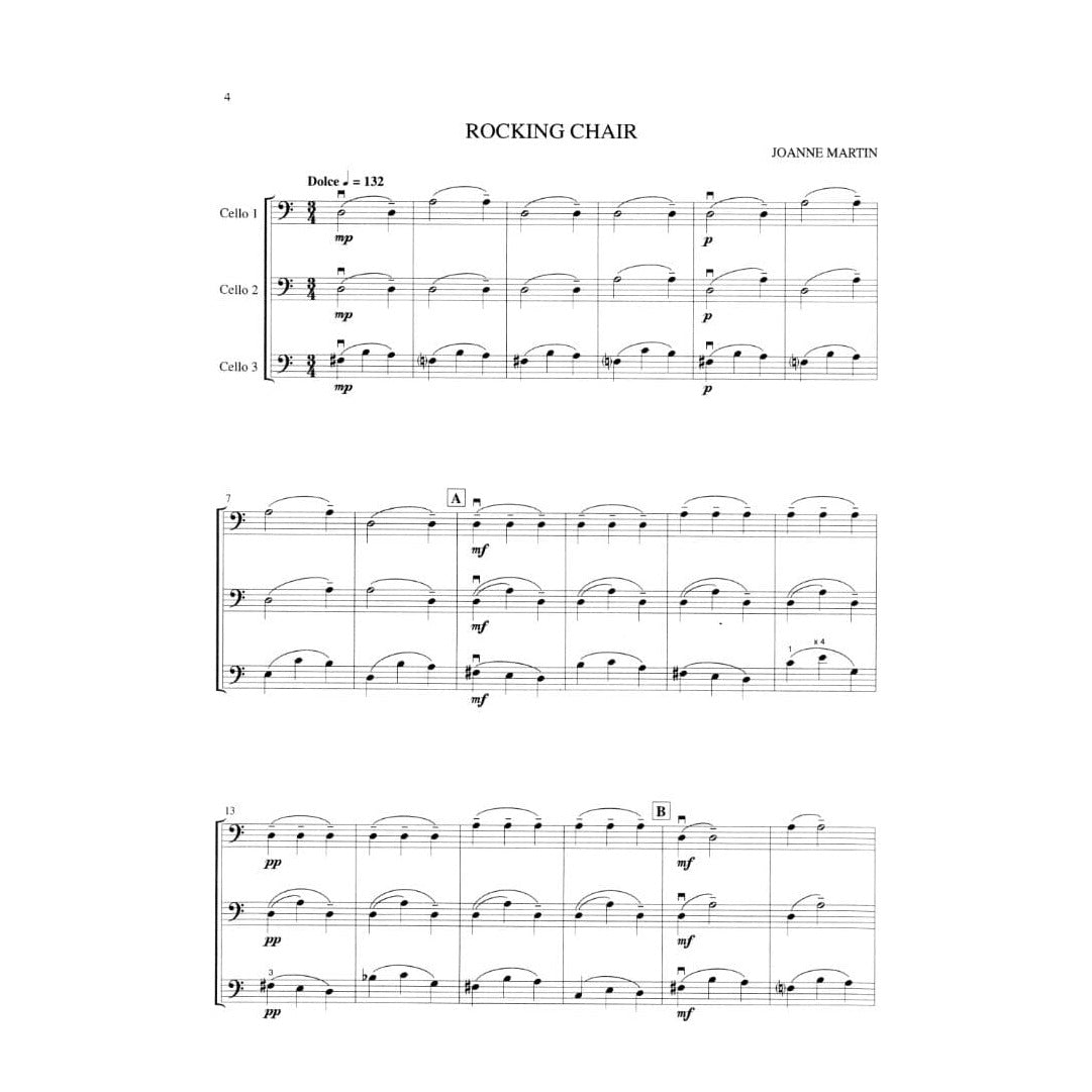 Martin, Joanne - Trio Tapestry for Cello - Flexible Scoring* - Alfred Music Publishing