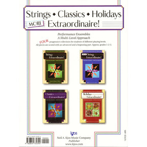 Classics Extraordinaire! - by Deborah Baker Monday & Janice L. McAllister - for Cello - Neil A Kjos Music Company