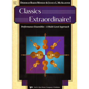 Classics Extraordinaire! - by Deborah Baker Monday & Janice L. McAllister - for Bass - Neil A Kjos Music Company