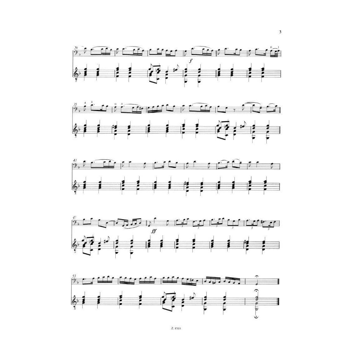 Ortiz, Diego - Four Recercadas For Cello and Guitar Published by Editio Musica Budapest