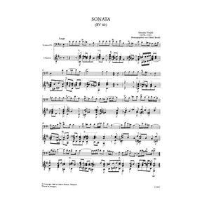 Vivaldi, Antonio - Sonata No 5 in e minor, RV 40 For Cello and Guitar Published by Editio Musica Budapest