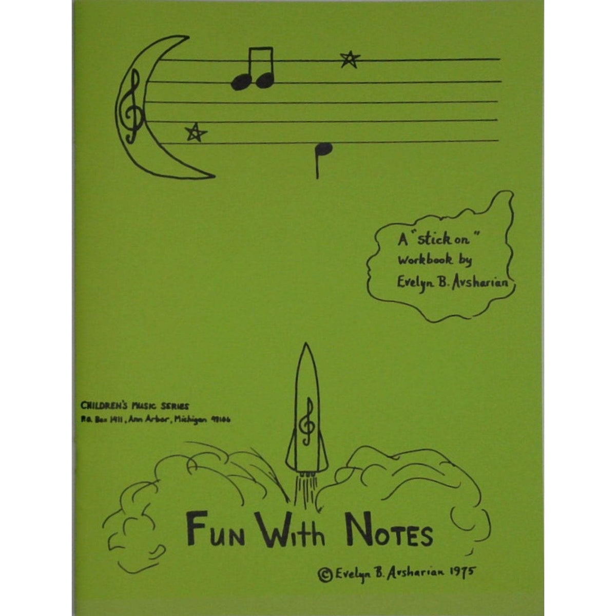 Fun With Notes - Practice Book for Strings by Evelyn Avsharian - Digital Download