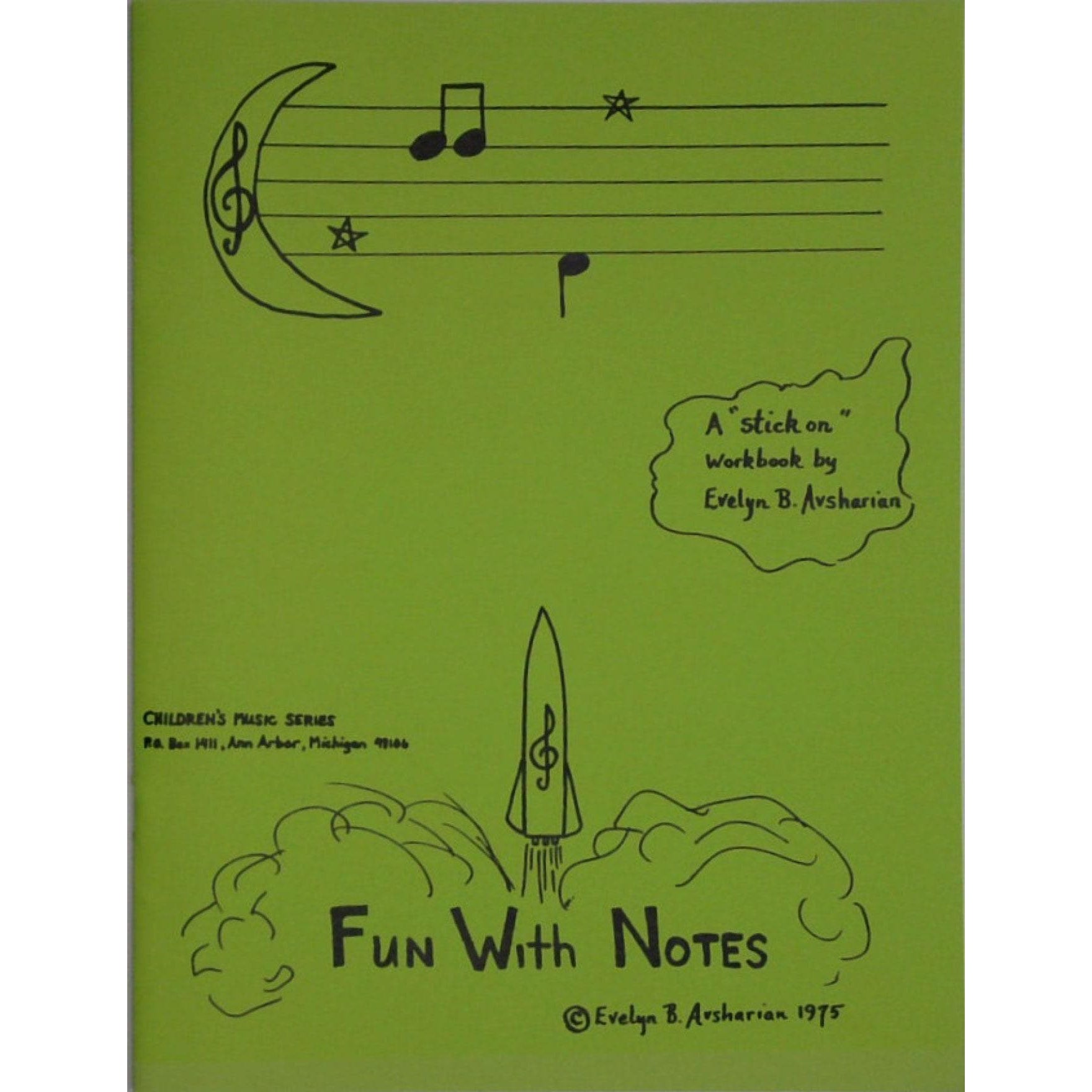 Fun With Notes - Practice Book for Strings by Evelyn Avsharian - Digital Download