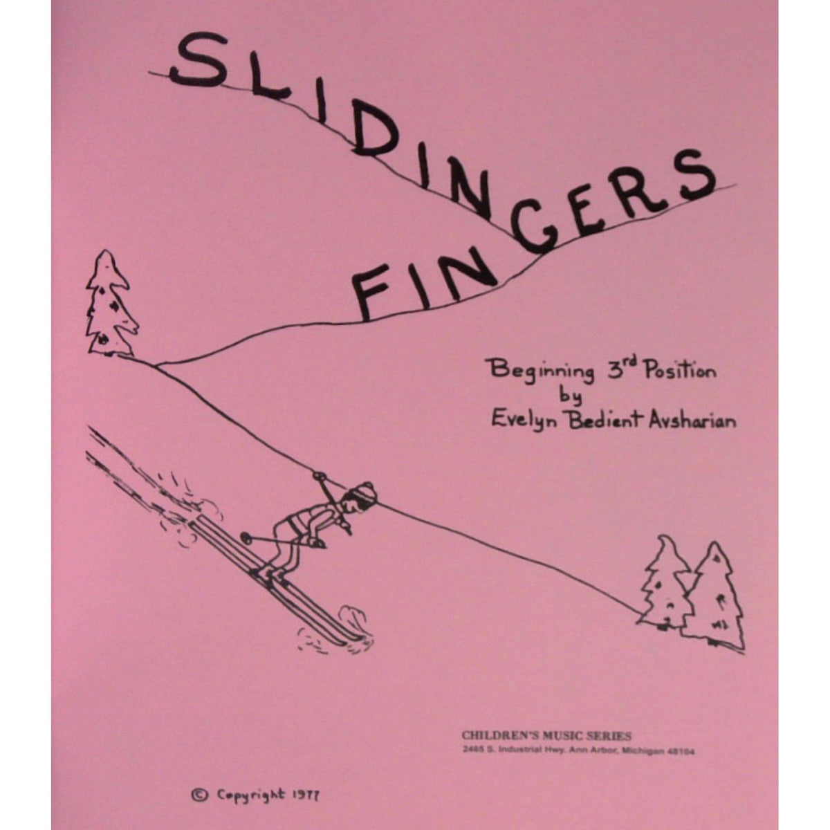 Sliding Fingers: Beginning 3rd Position - Beginner Book by Evelyn Avsharian - Digital Download