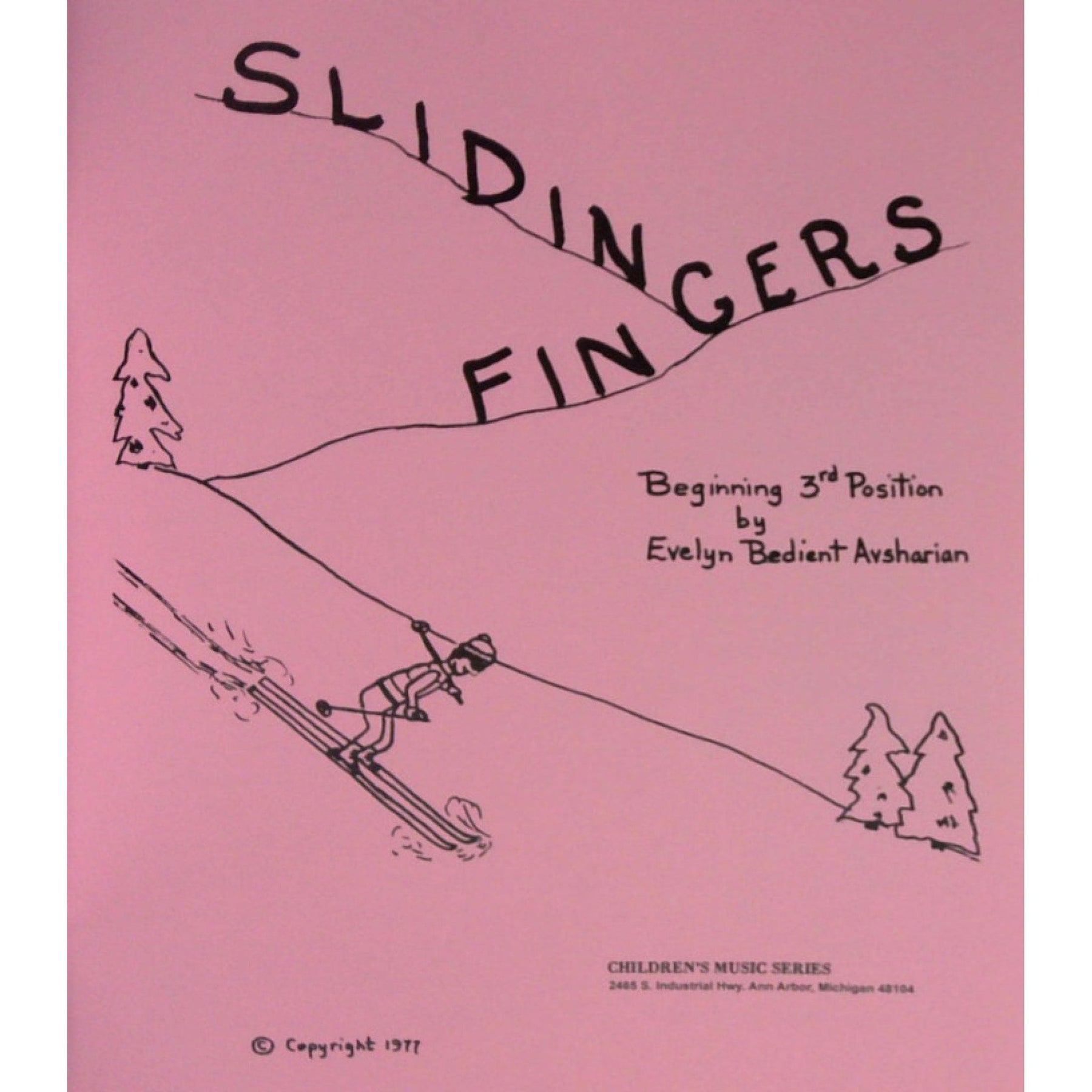 Sliding Fingers: Beginning 3rd Position - Beginner Book by Evelyn Avsharian - Digital Download