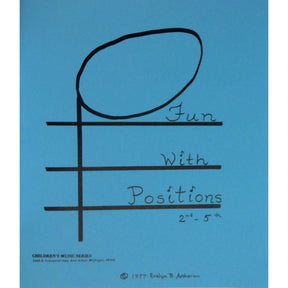 Fun With Positions: 2nd to 5th - Beginner Book by Evelyn Avsharian - Digital Download