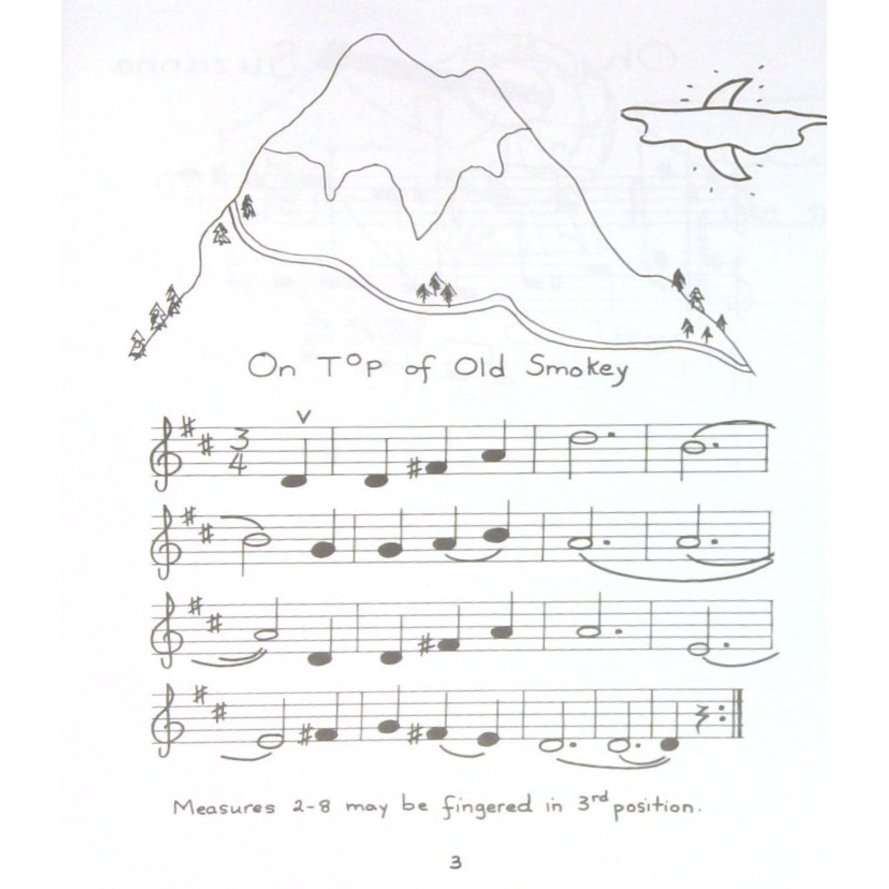 Folk Songs of America - Beginner Book for Violin by Evelyn Avsharian - Digital Download