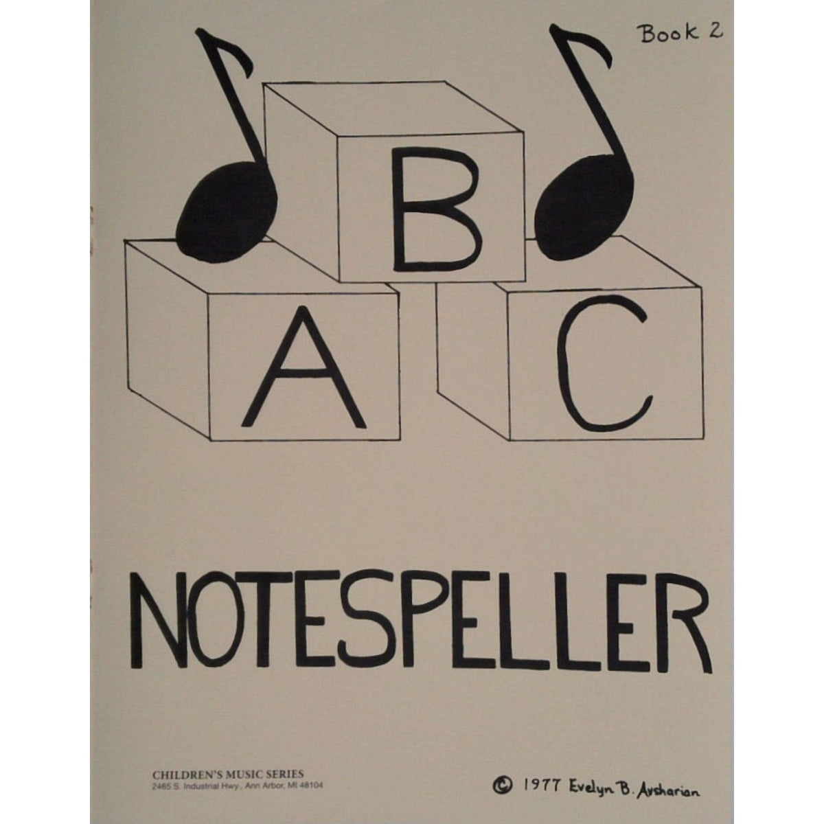 ABC Notespeller - Workbook 2 for Strings by Evelyn Avsharian - Digital Download