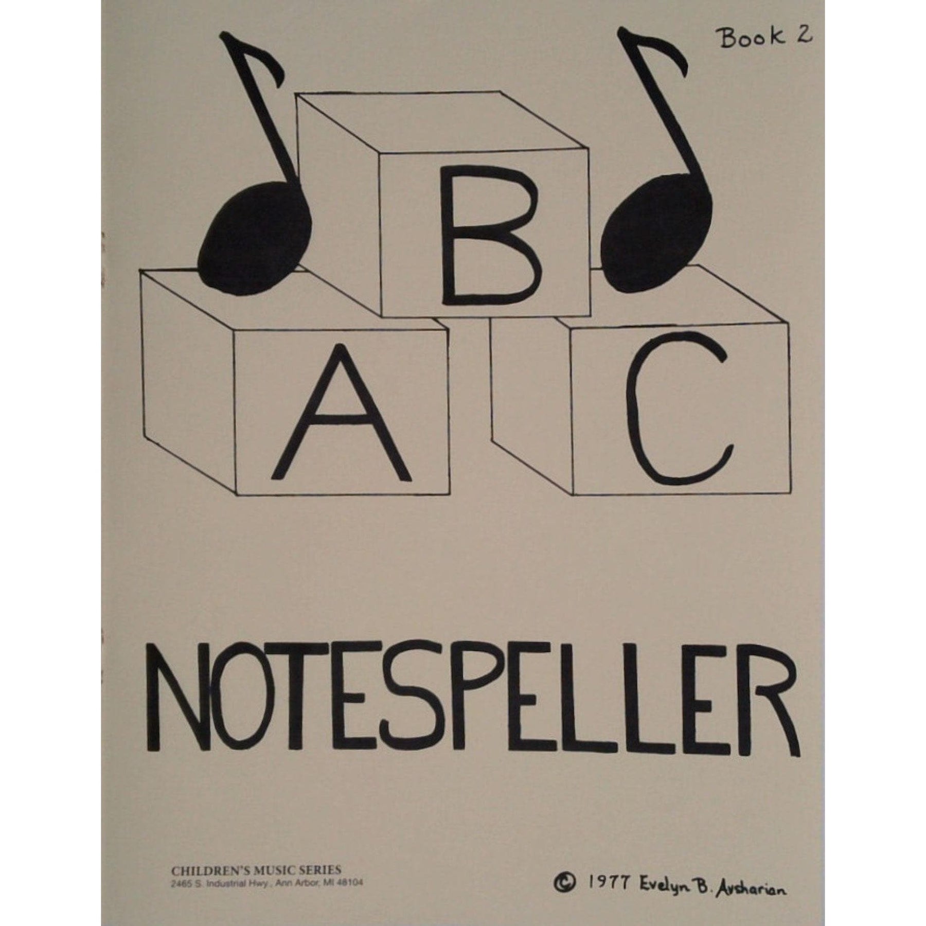 ABC Notespeller - Workbook 2 for Strings by Evelyn Avsharian - Digital Download