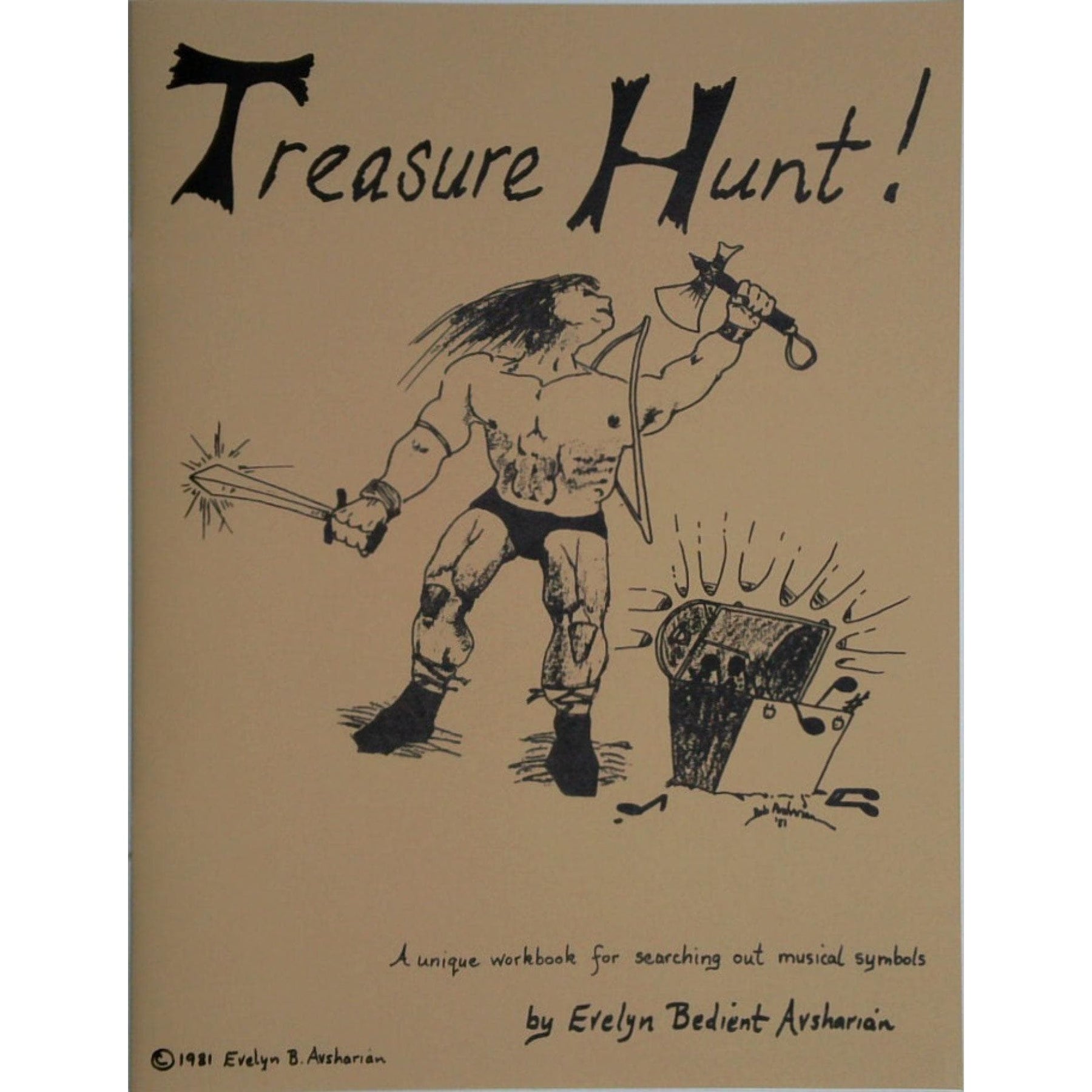 Treasure Hunt! - Workbook for Strings by Evelyn Avsharian - Digital Download
