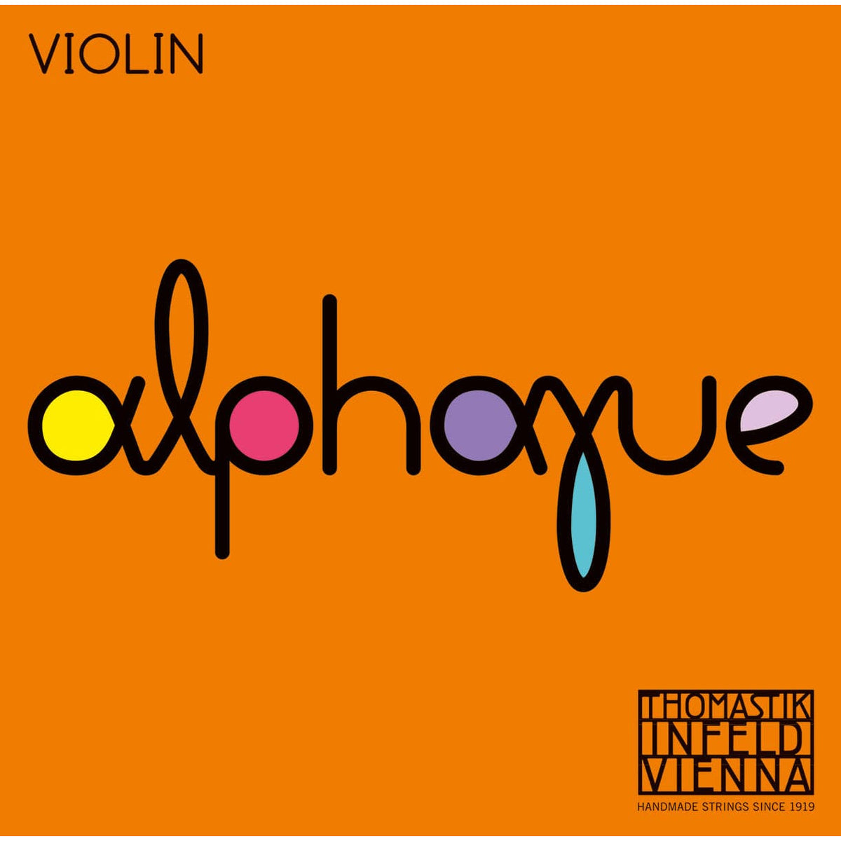 Thomastik-Infeld Alphayue Violin String Set - 1/2 Size - Medium Gauge