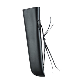 Leather Bass Bow Quiver Black