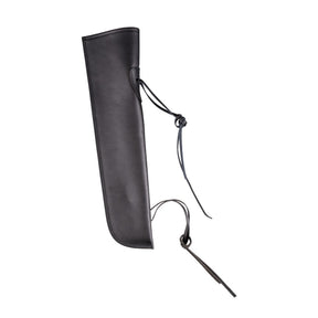 Leather Bass Bow Quiver Black