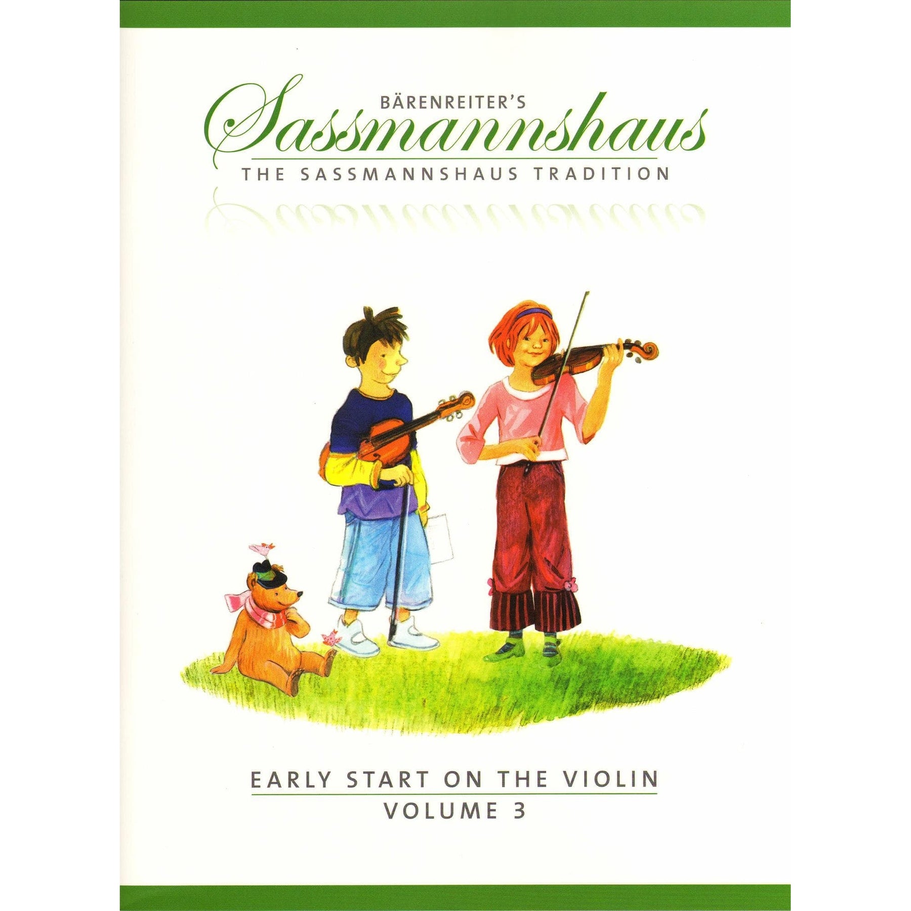 Sassmannshaus, Kurt - Early Start on the Violin Book 3. Published by Baerenreiter Verlag.