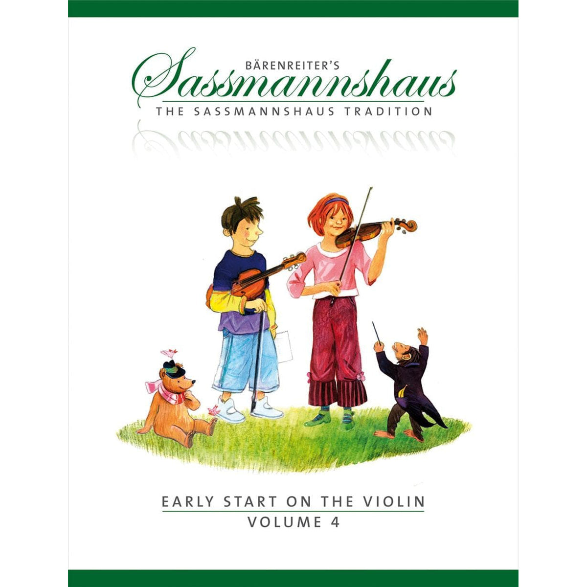 Sassmannshaus, Kurt - Early Start on the Violin Book 4 Published by Baerenreiter Verlag