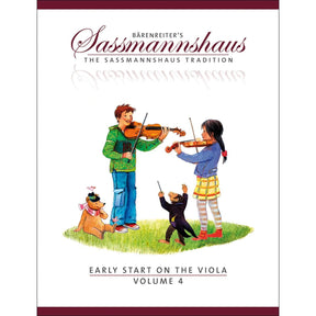 Sassmannshaus, Kurt - Early Start on the Viola Book 4 - Bärenreiter