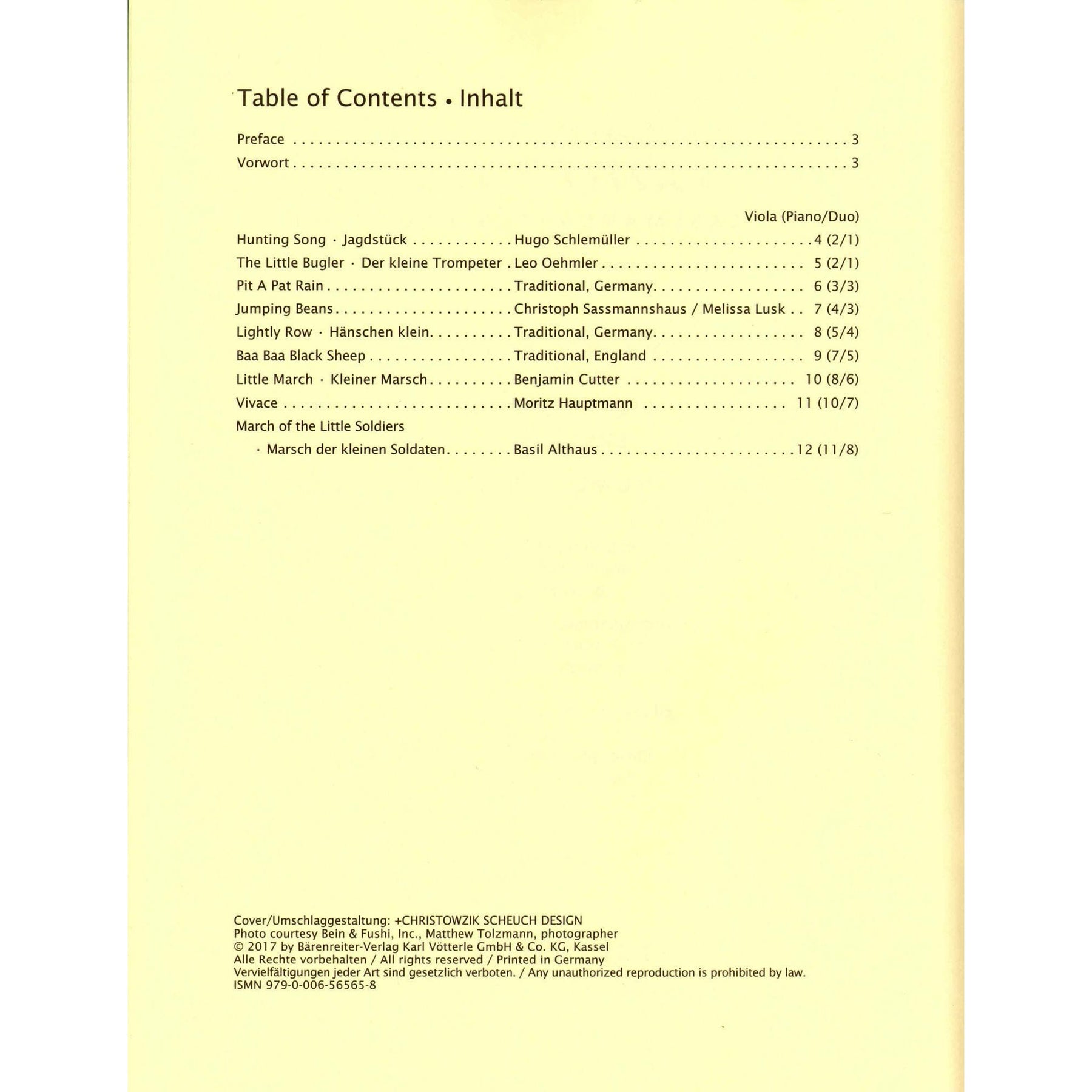 Sassmannshaus Viola Recital Album Volume 1