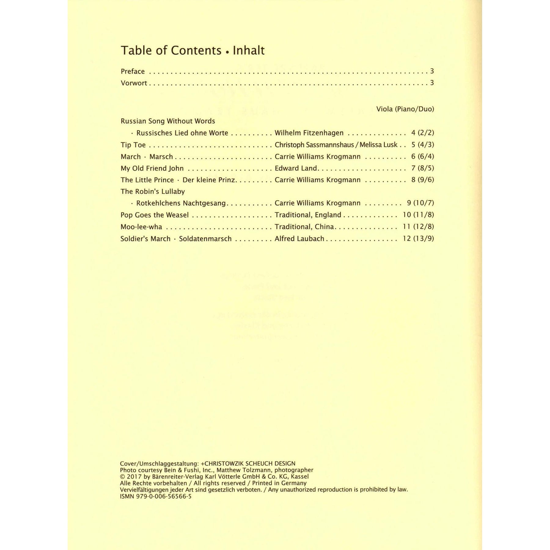 Sassmannshaus Viola Recital Album Volume 2