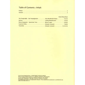 Sassmannshaus Viola Recital Album Volume 4