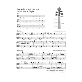 Sassmannshaus-Fruher Anfang Der Bratsche Band 3