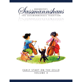 Sassmannshaus, Kurt - Early Start on the Cello Book 4 Published by Baerenreiter Verlag